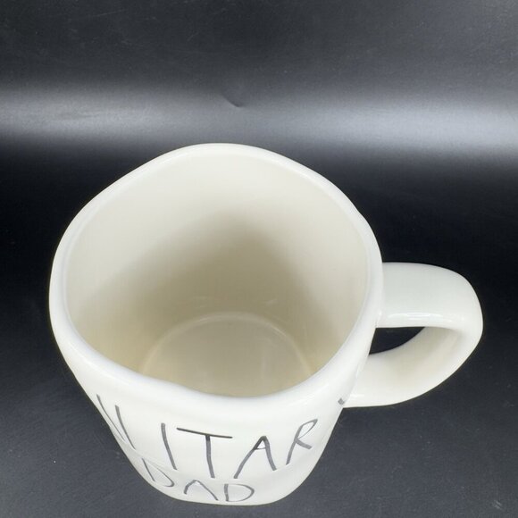 Rae Dunn By Magenta Artisan Collection Ceramic Coffee Mug Cup Military Dad Mug - Picture 8 of 12